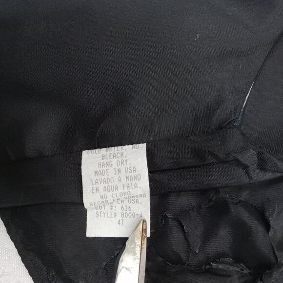 Boys Size 4 Dragon Vest Black Asian Japan China Wedding Formal - Picture 12 of 13